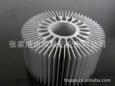 可定制加工测试灯散热器铝型材 太阳花散热器工矿灯散热器